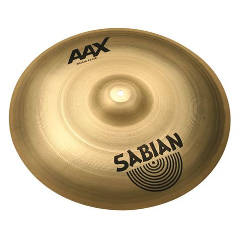 Sabian Aax Metal Crash Cymbal Crash Cymbals Steve Weiss Music