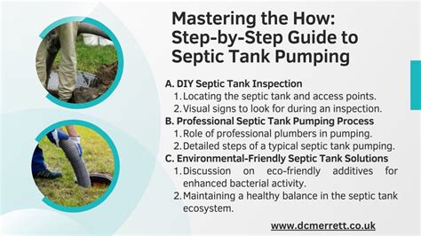 Ppt The What When And How Of Septic Tank Pumping Powerpoint