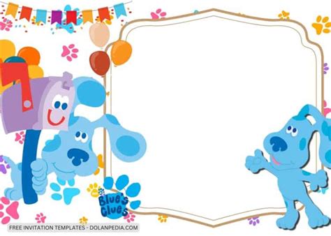 Blues Clues Birthday Invitation Templates Dolanpedia