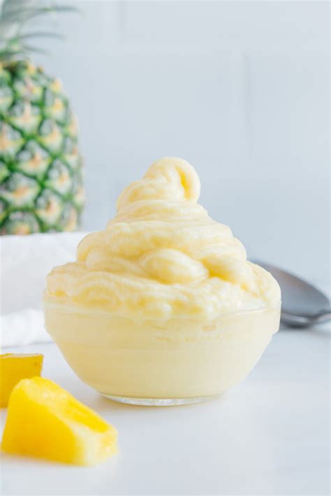 Easy Dairy Free Dole Whip Pineapple Soft Serve Eating By Elaine