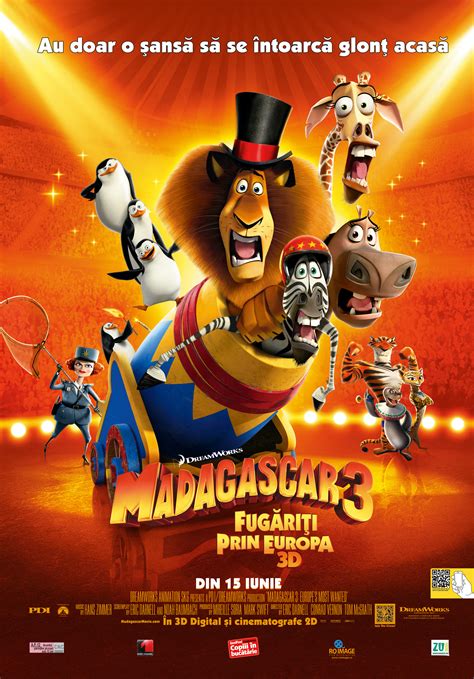 Poster Madagascar 3 Europes Most Wanted 2012 Poster Madagascar 3