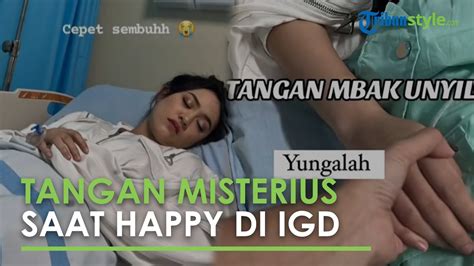 Sosok Misterius Pegang Tangan Happy Asmara Saat Sakit Di Igd Apakah