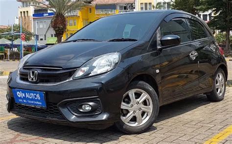 Olxmobbi Honda Brio Satya E Bensin At Hitam Mobil Bekas