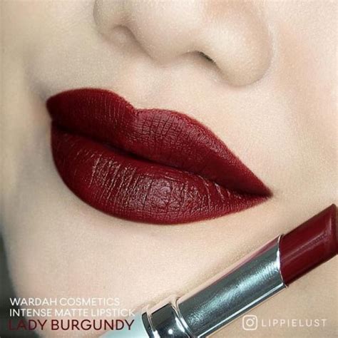 36 Variations Of Burgundy Lipstick Matte For All Skin Tones