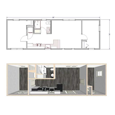 Cabin Floorplans in SC | Find Your Dream Tiny Home | Westwood Cabins