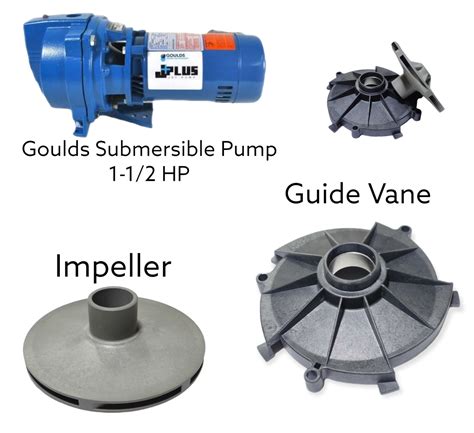 Goulds Submersible Pump 1 12 Hp Impeller And Guide Vane Lazada Ph