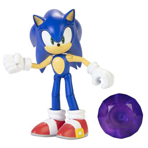 Sonic 4in Fig Modern W Emerald