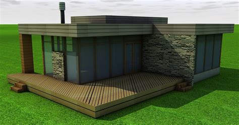 Casas y Planos: Casa de Lujo 90m2