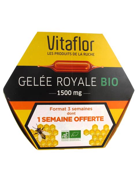 Vitaflor Gelee Royale Mg Bio Ampullen