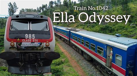 Ella Odyssey Train No1042 Badulla To Colombo Fort Most Luxury