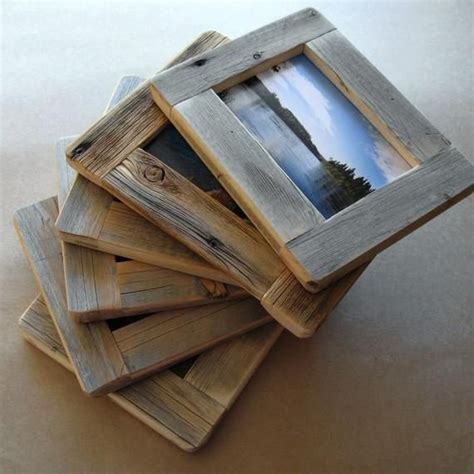 Barnwood Frame 4x6 Handmade From Reclaimed Weathered Wood Rustic