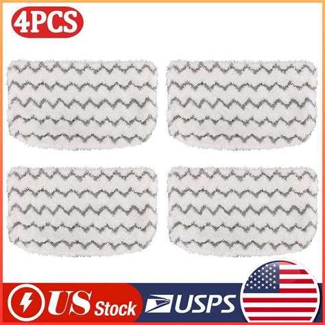 4 Pack Steam Mop Pads For Shark Steam Mop S1000 S1000A S1000C S1000WM