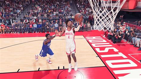 Nba K Gameplay Rockets Vs Clippers Ps Next Gen K Uhd Youtube