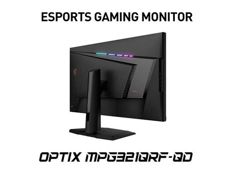 Msi Optix Mpg Qrf Qd K Hz Ips Gaming Monitor At Best Price