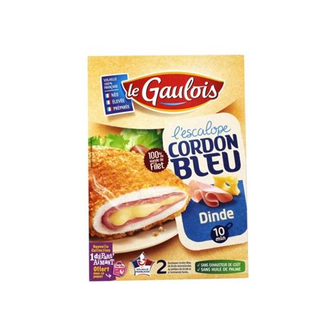 Escalope Cordon Bleu Dinde G Le Gaulois