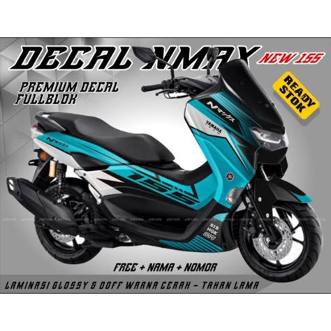 Sticker Decal Full Body Yamaha NMAX New 2022 Full Body Striping Decal