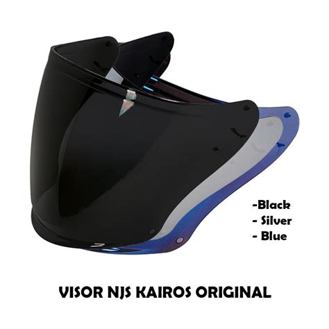 Jual Visor Iridium Kaca NJS Kairoz Original Shopee Indonesia