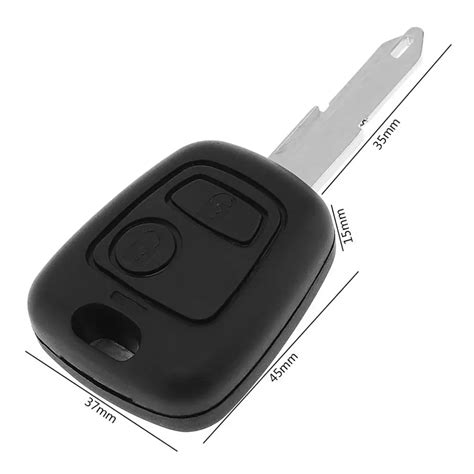 Botões Keyless Remoto Auto Fob Chave do Carro Case Shell Chip