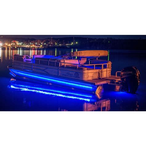 T H Marine Led Pbdk20b Dp Pontoon Boat Under Deck Led Light Kit Blue