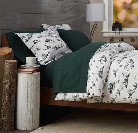 Buy Pinzon Lightweight Cotton Flannel Duvet Cover Full Queen Winter