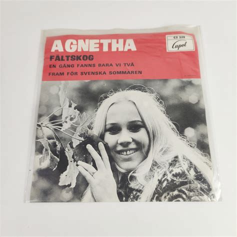 Se produkter som liknar Agnetha Fältskog En Gång Fa på Tradera