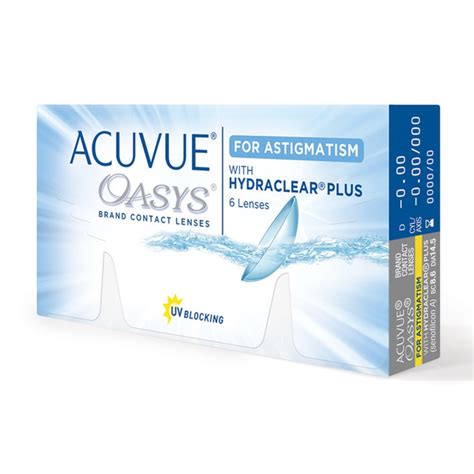 Acuvue Oasys® Lente De Contacto Con Hydraclear Plus® Para Astigmatismo Costco México