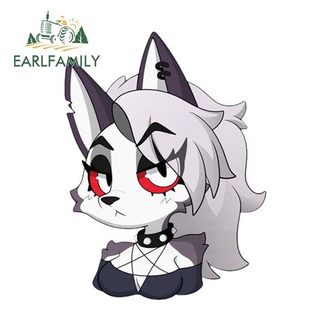 EARLFAMILY 13cm x 9.8 cm for Helluva Boss Loona Car Stickers Vinyl ...