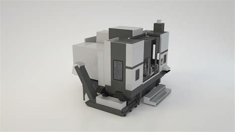 3D CNC Milling Machine Model - TurboSquid 1913718