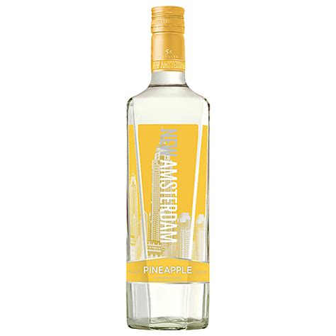 New Amsterdam Flavored Vodka Pineapple Ml Buehler S