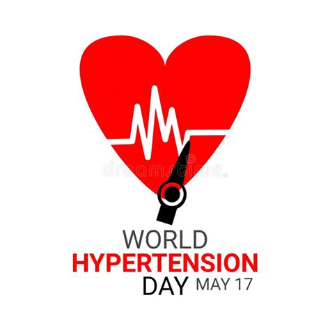 World Hypertension Day stock illustration. Illustration of diagnosis ...