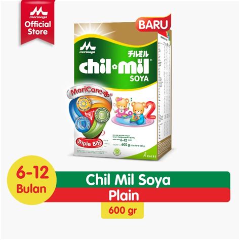 Jual Chil Mil Soya 600 Gr Chilmil Susu Formula Bayi 6 12 Bulan SUSU