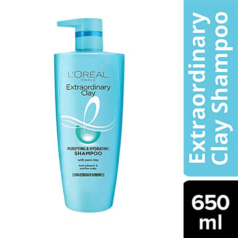 Buy Loreal Paris Shampoo Extraordinary Clay 640 Ml Online At Best Price Of Rs 5346 Bigbasket