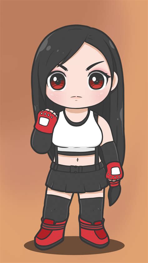 Angry Tifa Fanart Trakteer Id