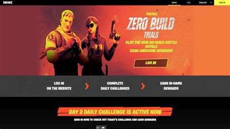 Fortnite Zero Build Trials How To Join Schedule Challenges And