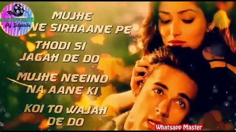 Mujhko Barsaat Bana Lo Lyrics New Romantic Love Songs Cute Whatsapp