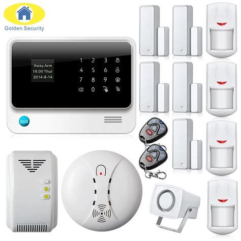 G90B PLUS GSM Alarm System WIFI GPRS SMS Home Security Alarm Systems