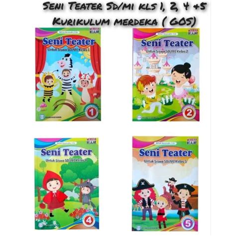 Jual Buku Siswa Seni Teater Untuk SD MI Kelas 1 2 4 5 Edisi Kurikulum