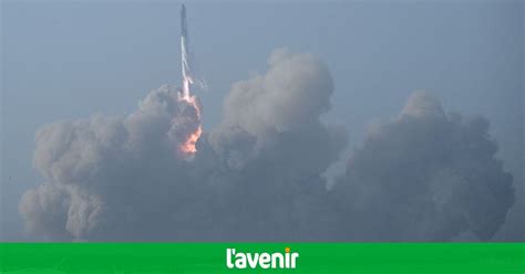 La fusée Starship de SpaceX a décollé puis explosé en vol photos et