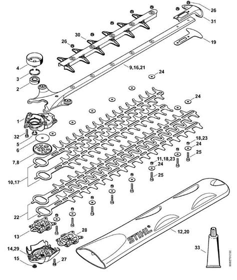 The Ultimate Stihl Sh C Parts Diagram Guide For Easy Repairs