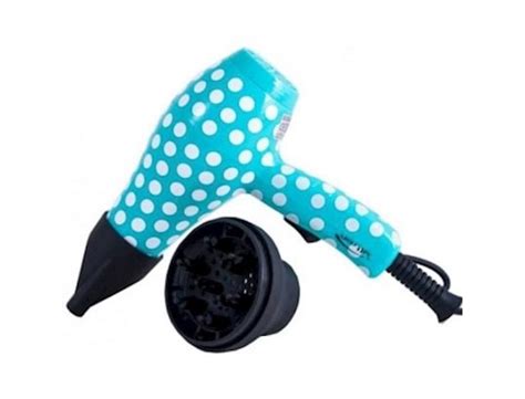 Mini sèche cheveux proline Polka vert SIBEL