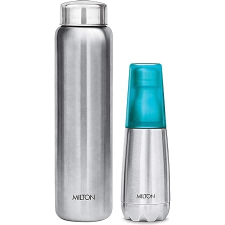 Buy Milton Vertex Thermosteel Water Bottle With Unbreakable