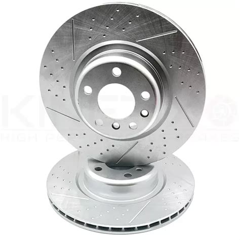 Pour Bmw D M Sport Kinetix Haut Carbone Arri Re Disque Frein Rainur