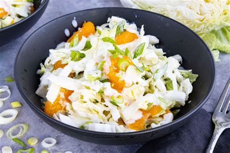 Chinakohlsalat Mit Mandarinen Rezept Eat De