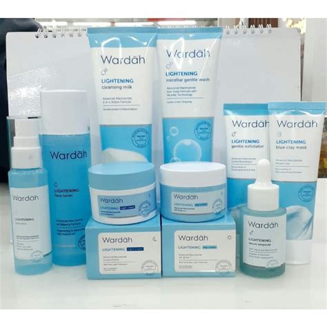 Jual Wardah Lightening Series Paket Lengkap Kulit Normal Kering