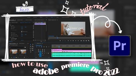 TUTORIAL BASIC EDITING ADOBE PREMIERE PRO UNTUK PEMULA KOMFIS23 YouTube