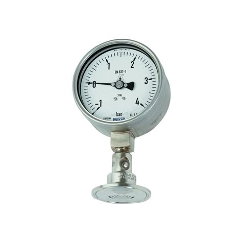 Wika Dss F Manometer Nach En Mit Angebautem Druckmittler Ics