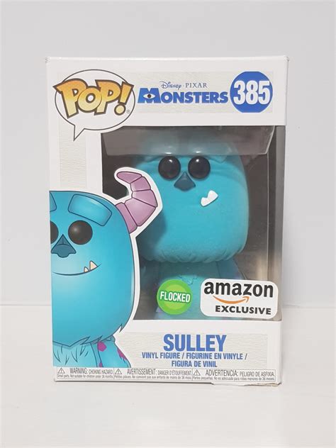 Funko Pop Disney Monsters Inc Sulley Waving Flocked 385 Amazon