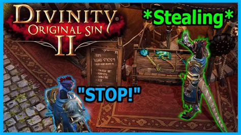 Divinity Original Sin Funny Moments Kleptomaniac Edition Youtube