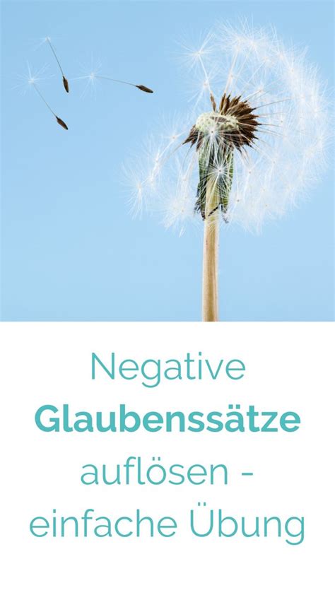 Negative Glaubenss Tze Aufl Sen Positives Denken Kinder W Nsche Gut