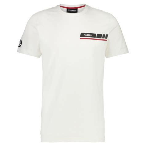 T Shirt Yamaha Revs Blanc Homme Boutique Sportswear Yamaha